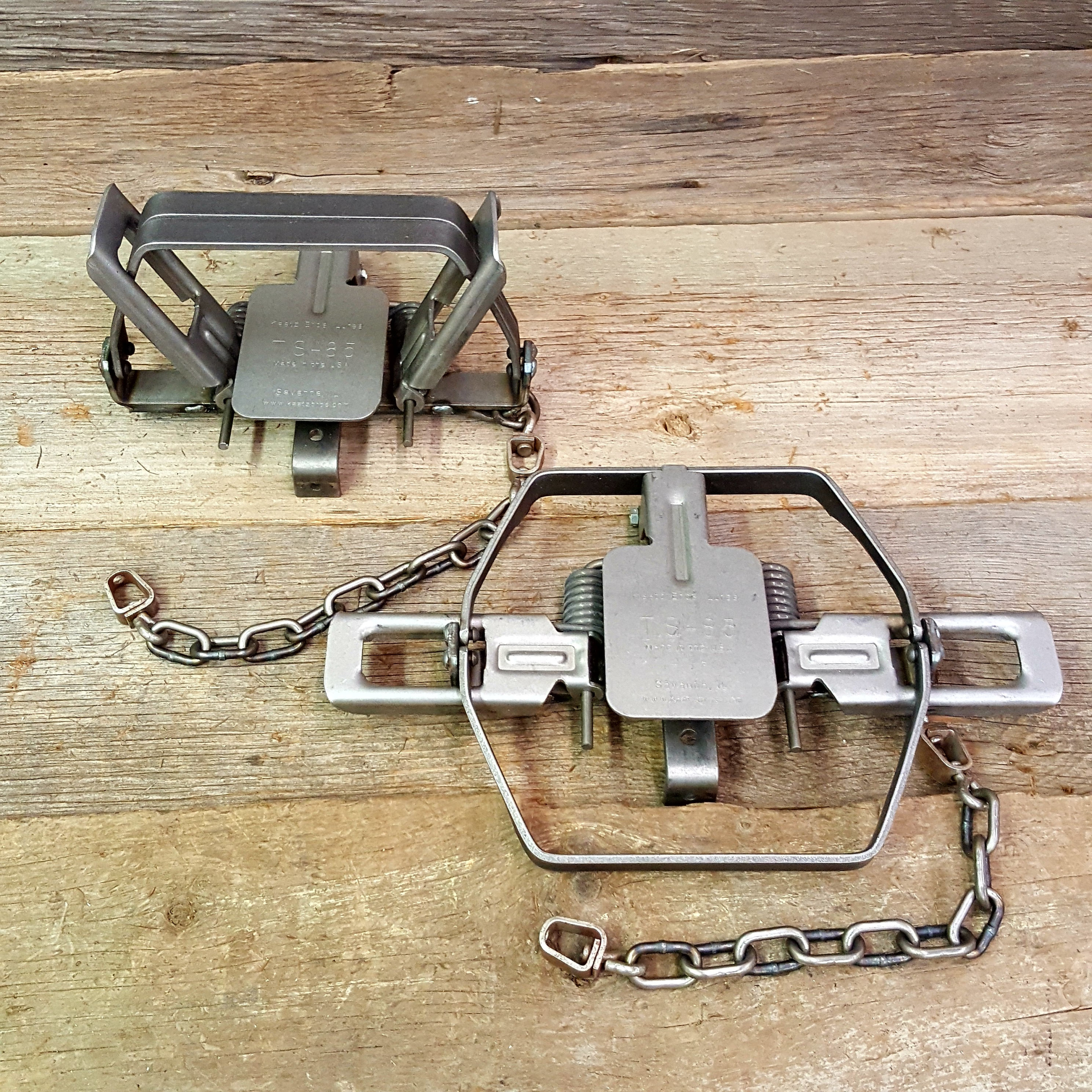 2 TS-85 TRAP HEAVY DUTY BEAVER TRAP 2 COIL GREAT FOR WOLF AND